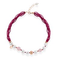 Collana Lelune Donna LELUNE GLAMOUR in Argento Giada LGNK533 - LGNK533
